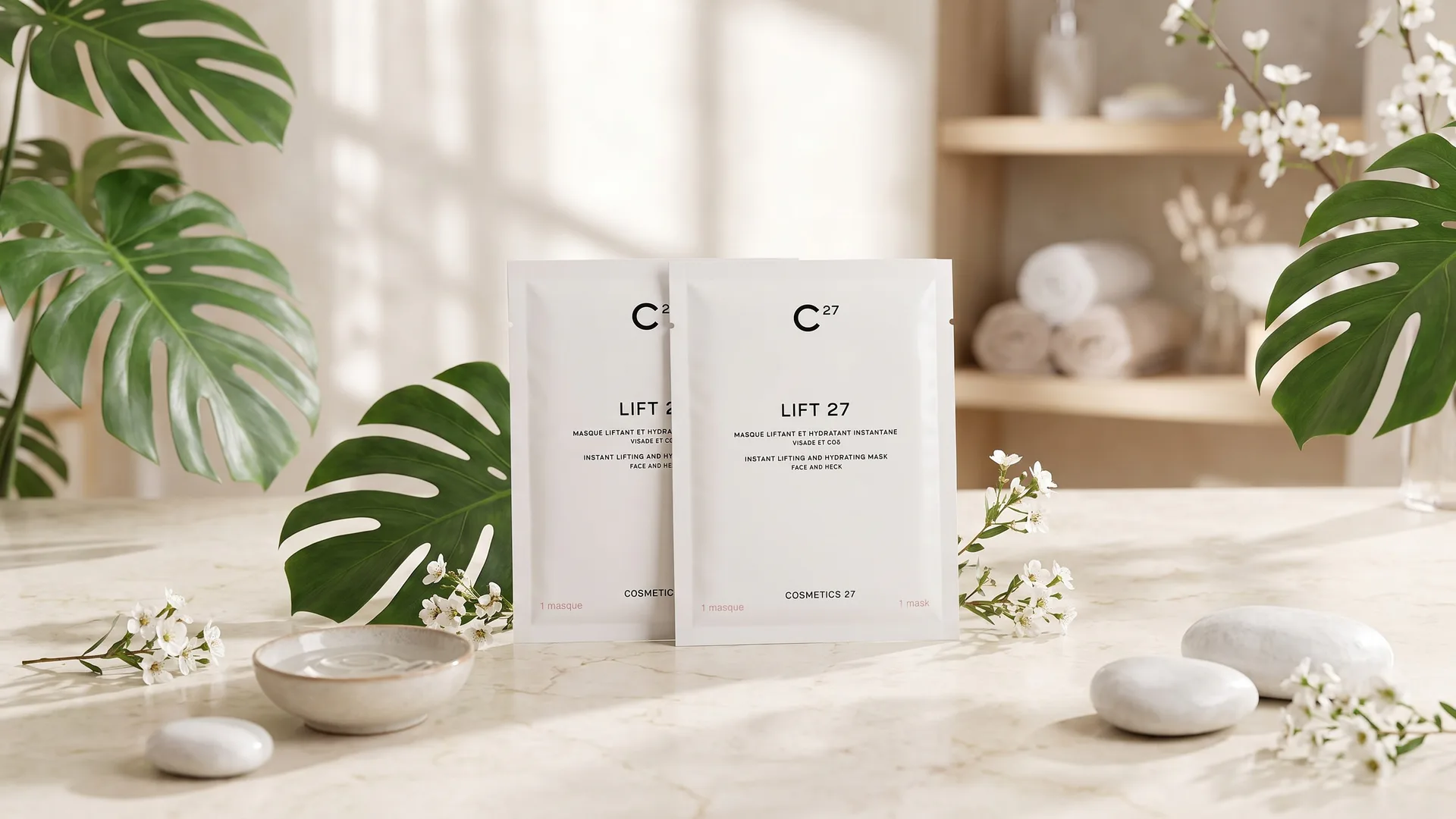 Cosmetics 27 Lift 27؛ ماسک بیوسلولزی لیفت‌کننده و آبرسان برای پوست خسته و تحت‌استرس